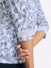 WITT WEIDEN 3/4-Arm-Shirt in weiß-bleu-bedruckt