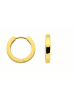 Adeliás Damen 333 Gold Ohrringe / Creolen Ø 15,2 mm in gold