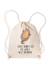 Mr. & Mrs. Panda Jutebeutel Otter Umarmen mit Spruch in Creme