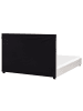 Beliani Wasserbett ROUEN in Beige - (W) 166 x (H) 112 x (L) 213 cm
