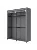 SONGMICS Kleiderschrank Rylan in Grau - (B)43 x (H)174 x (T)140 cm