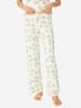 P.J. Salvage Pyjamahose Limes & Sunshine in off-white
