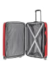 travelite City 4-Rollen Trolley L 77 cm in rot
