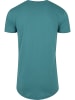 Urban Classics Long Tees in teal