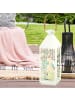 Mr. & Mrs. Panda Deko Laterne Katze Blumen ohne Spruch in Transparent
