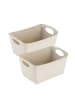 koziol BOXXX M - Aufbewahrungsbox 3,5l Set in recycled desert sand