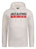 Jack & Jones Kapuzenpullover Print - ELEMENTS SWEAT HOOD in Cloud Dancer