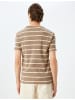 KOTON TSHIRT SS BSC in Braun Gestreift