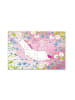 Mr. & Mrs. Panda Puzzle Einhorn Yoga ohne Spruch in Rot Pastell