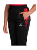 erima Six Wings Trainingshose in schwarz/rot