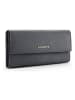 Lazarotti Bologna Leather Geldbörse Leder 19 cm in grey