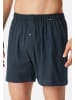 Schiesser Boxershorts Singel-Jersey in Nachtblau