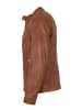 Milestone Lederjacke Lammnappa in Kupfer