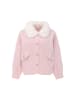 Women Cardigan in Rose Offwhite