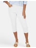 Navigazione Caprijeans in weiss