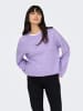 ONLY Strickpullover in Chinese Violet