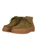 Clarks Schnürstiefelette Torhill Moss in 3227 Olive Suede
