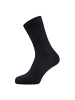 ewers 1er Pack Socken GOTS Struktur in schwarz