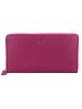 Braun Büffel Joy Geldbörse RFID Schutz Leder 19 cm in purple plum