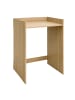 relaxdays Waschmaschinenschrank in Hellbraun - (B)66 x (H)97 x (T)61 cm