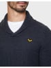 Threadbare V-Pullover Cromwell in Navy