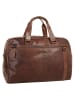 SPIKES & SPARROW Reisetasche echt Leder in cognac