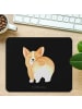 Mr. & Mrs. Panda Mouse Pad Corgi Po ohne Spruch in Schwarz