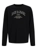 JACK & JONES Junior Langarm-T-Shirt in Black