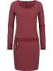 ragwear Druckkleid Penelope Print Intl. in Wine Red22