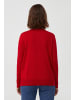 Finn Flare Rundhalspullover Basic in red