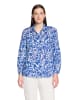Betty Barclay Longbluse langarm in Weiß/Blau