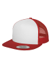  Flexfit Trucker in red/wht/red