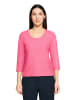Betty Barclay Casual-Shirt mit Rippenstruktur in Pink Flambé
