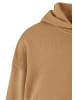 Urban Classics Urban Classics Damen Ladies Oversized Cropped Light Terry Hoodie in unionbeige