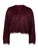 Vera Mont Bomberjacke mit Lurexfaden in Deep Dahlia
