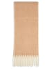 Marie Lund Schal in camel ecru - 0048