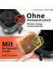 Gourmet Maxx Backpapier-Schalen für Heißluft-Fritteusen 200er-Set 20x20x4,5cm braun Braun