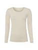 Marie Lund Langarmshirt in beige - 0044