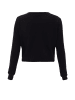 NAEMI Damen Strickjacke in Schwarz