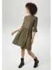 Aniston CASUAL Jerseykleid in Oliv