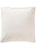 IB Laursen Kissenbezug Velour quadratisch in butter cream