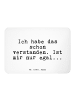 Mr. & Mrs. Panda Magnet Ich habe das schon... mit Spruch in Weiß