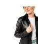 Mauritius Lederjacke Lammnappa in Schwarz