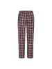 DANISH ENDURANCE Lange Pyjamahose Pyjama in navy red
