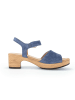 Gabor Plateau Sandalen in blau