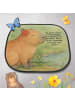 Mr. & Mrs. Panda Sonnenschutz Pkw Capybara Blume Design mit Spruch in Weiß