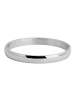 Adeliás Damen Armband – Armreif aus Edelstahl Ø 6,2 cm cm in silber