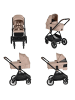 Cangaroo Kinderwagen Celebrity 2 in 1 in natur
