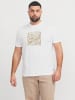 JACK & JONES PLUS T-shirt in Bright White