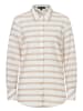 More & More Longbluse in woven melange stripe